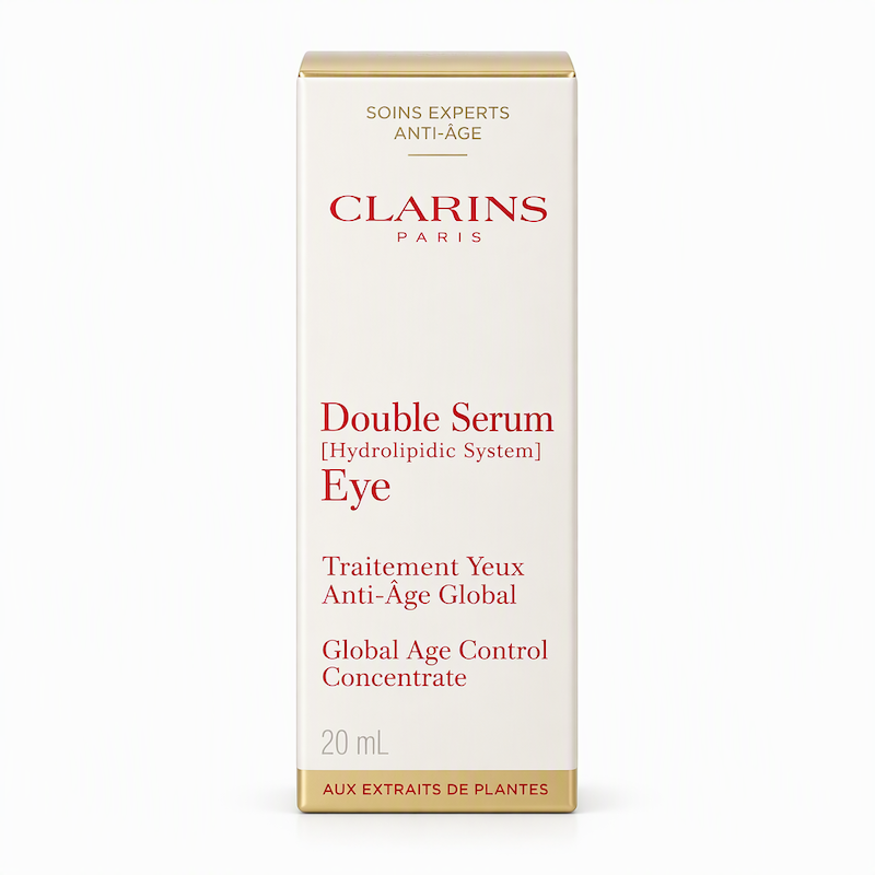 سرم دور چشم کلارنس مدل Double Serum Eye حجم 20 میل