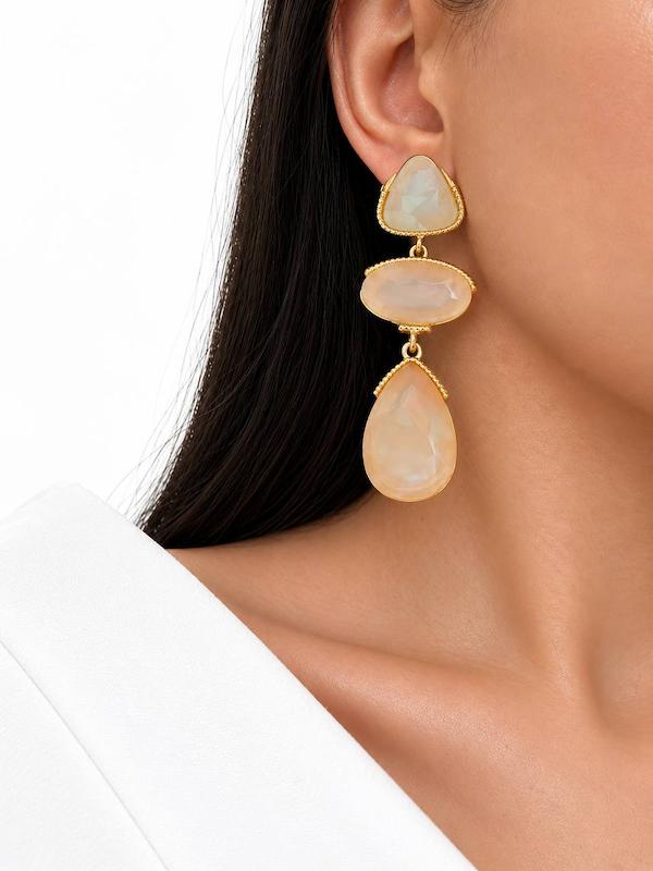 گوشواره طرح‌سرامیکی