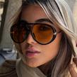 عینک آفتابی زنانه گوشواره ای