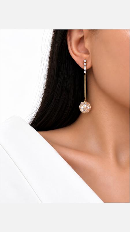 گوشواره بلند سوارسکی