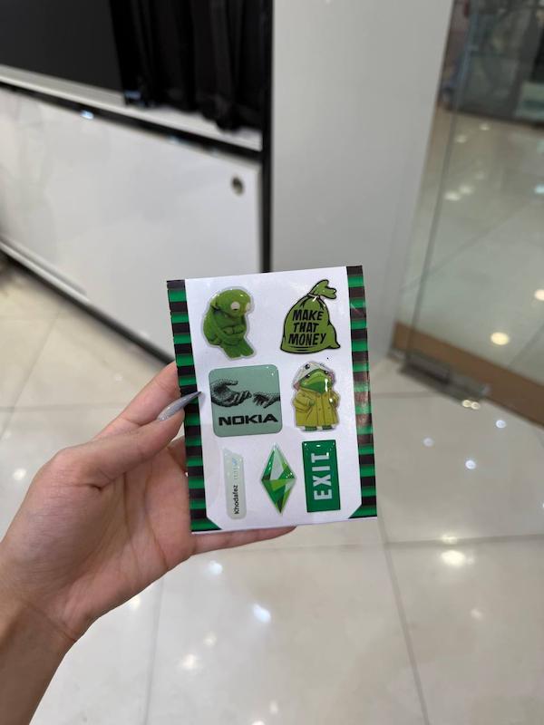 پک استیکر ژله ای