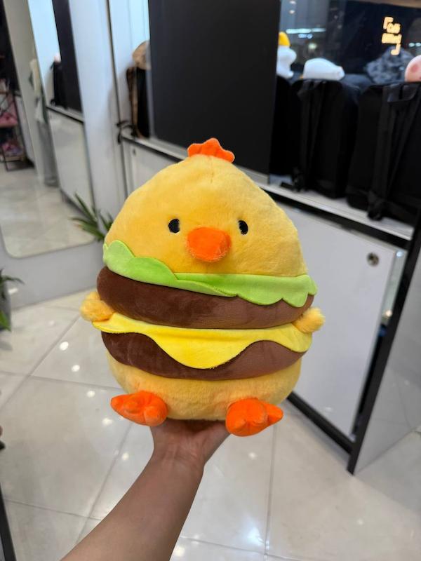 عروسک جوجه برگری