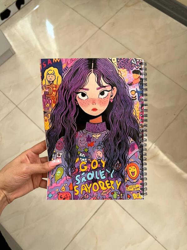 دفتر سیمی ۶۰ برگ