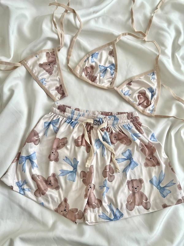 ست بیکینی و شورتک تدی