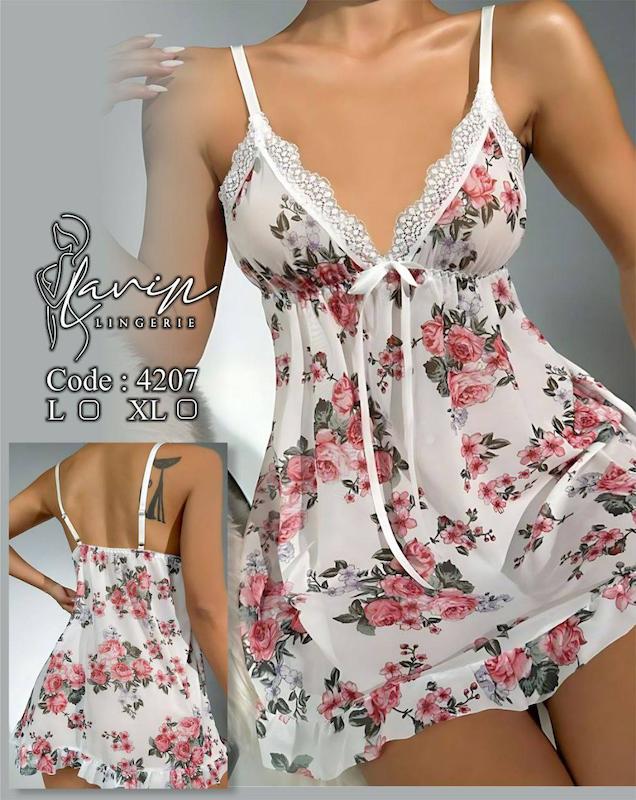 لباس خواب گل گلی