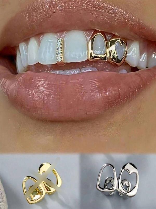 گریلز نقره ای دندان
