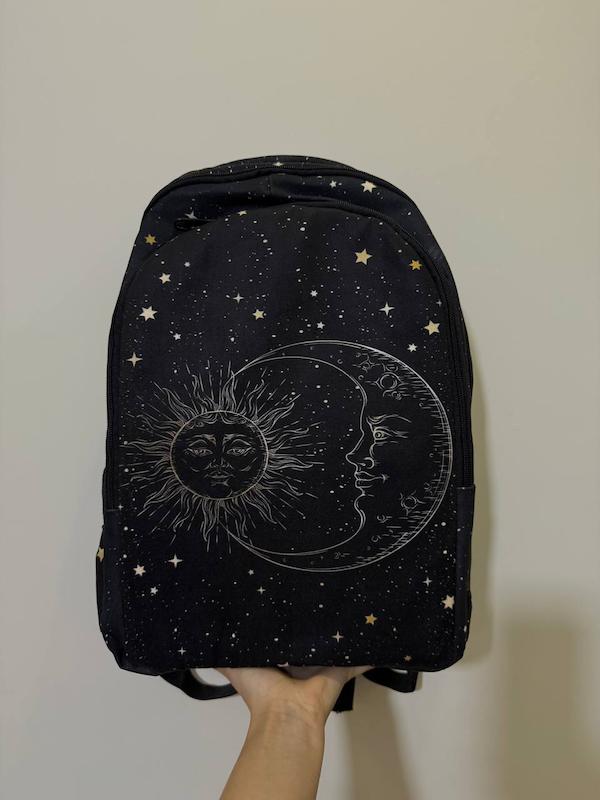 کوله پشتی مخمل دو زیپ