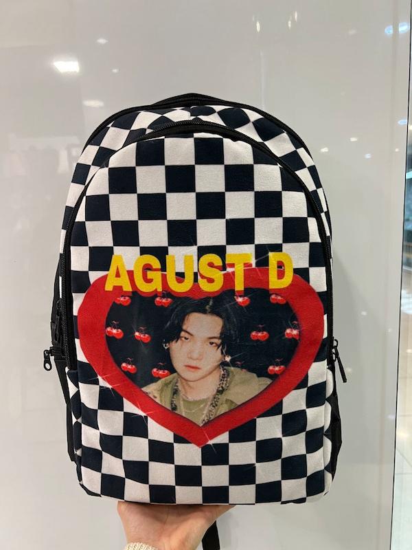 کوله مخمل دو زیپ