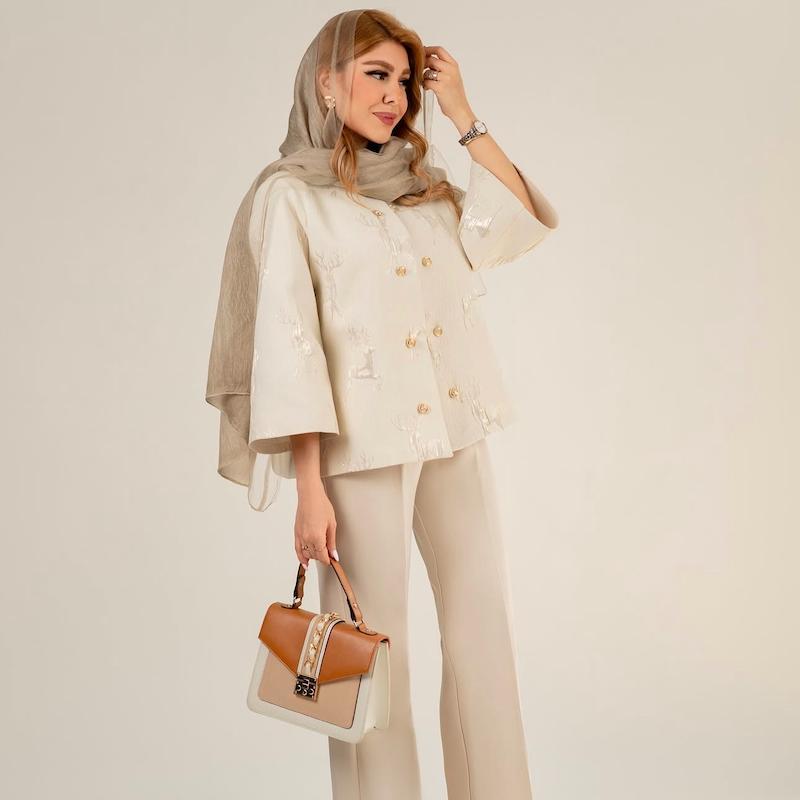 کت ژاکارد گوزن