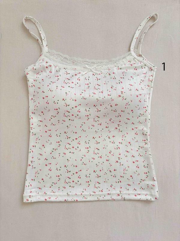  کراپ تاپ گل ریز