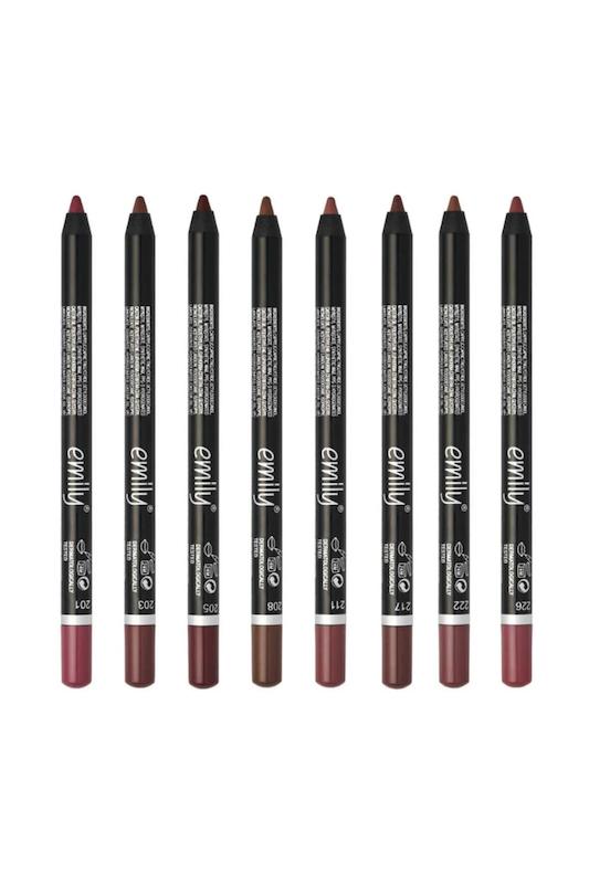 خط لب مدل Long lasting برند امیلی Emily 