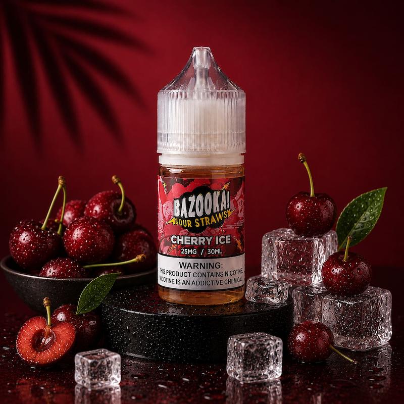 سالت نیکوتین بازوکا | Bazooka Nicotine Salt گیلاس پاستیل یخ