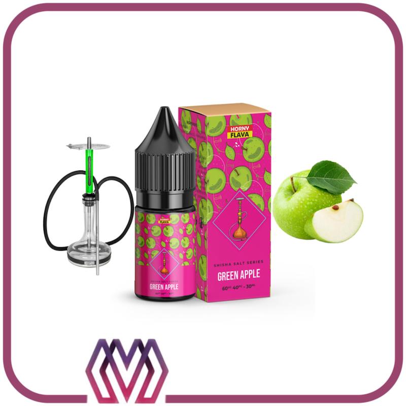 سالت هورنی طعم سیب یخ – Horny Apple Ice NicSalt