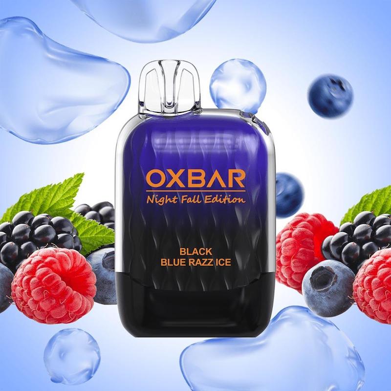 پاد یکبار مصرف اوکسبار 9000 پاف طعم بلوبری تمشک یخ – OXBAR Blueberry Raspberry Ice