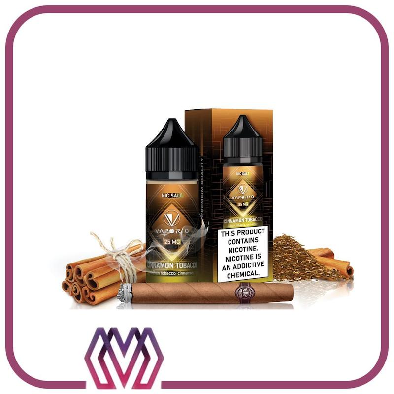 سالت ویپرتن (Vapor10) طعم تنباکو دارچین – Vapor10 Tobacco Cinnamon