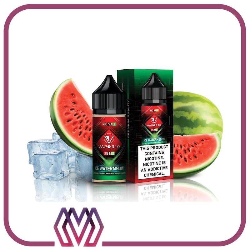 سالت ویپرتن (Vapor10) طعم هندوانه یخ – Vapor10 Watermelon Ice