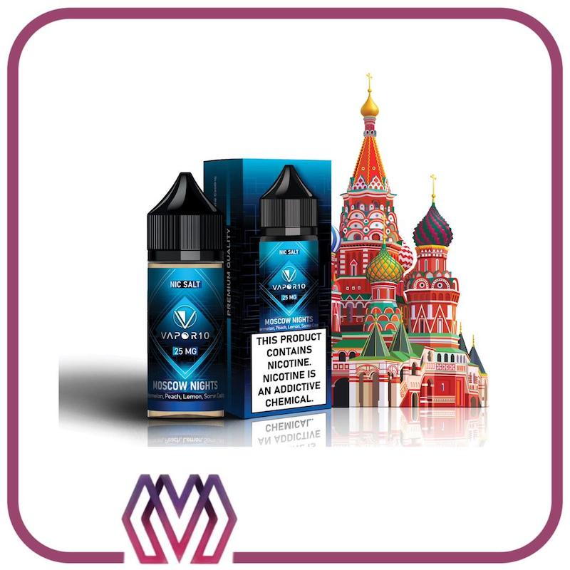 سالت ویپرتن (Vapor10) طعم شب‌های مسکو – Vapor10 Moscow Nights