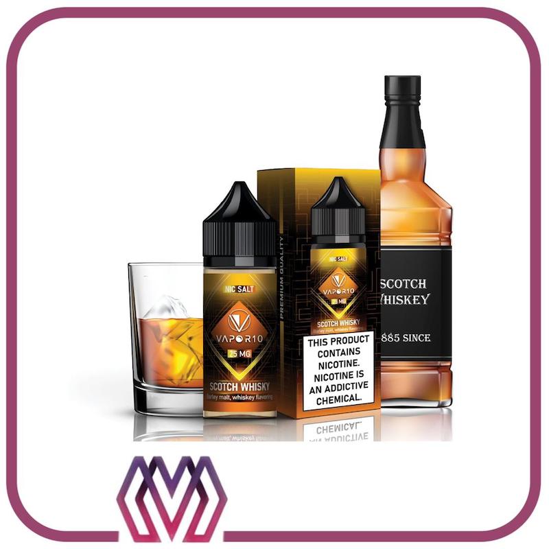 سالت ویپرتن (Vapor10) طعم ویسکی – Vapor10 Whisky