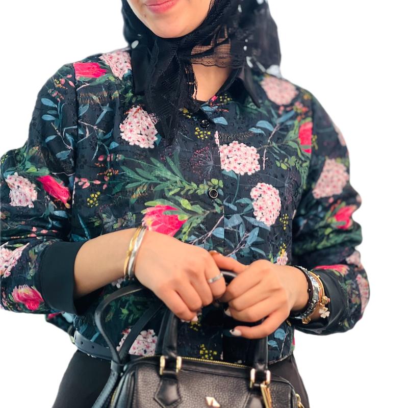 ست شومیز و دامن سوزندوزی