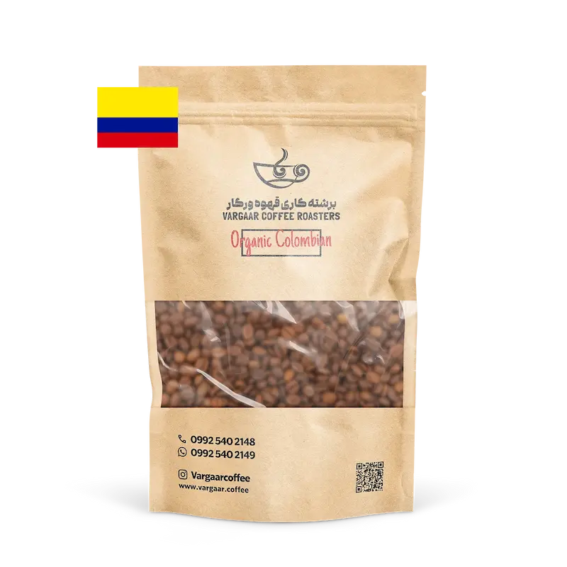 قهوه عربیکا ارگانیک کلمبیا
