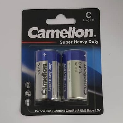باتری کاملیون سایز متوسط Camelion C