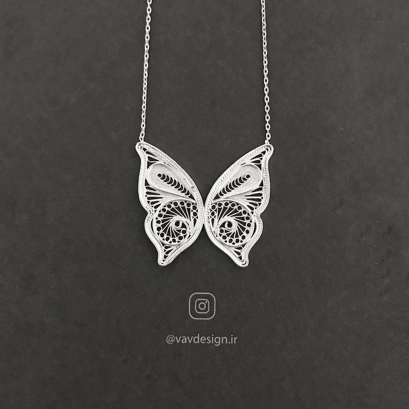 گردنبند پروانه بوف