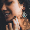 گوشواره اشک و فیروزه
