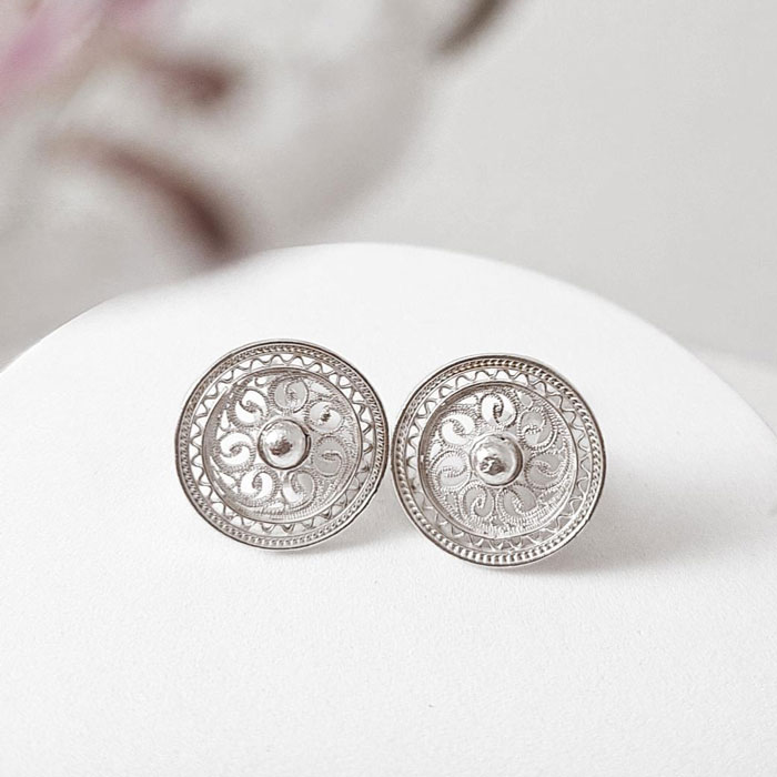 دکمه سرآستین دایره آسو