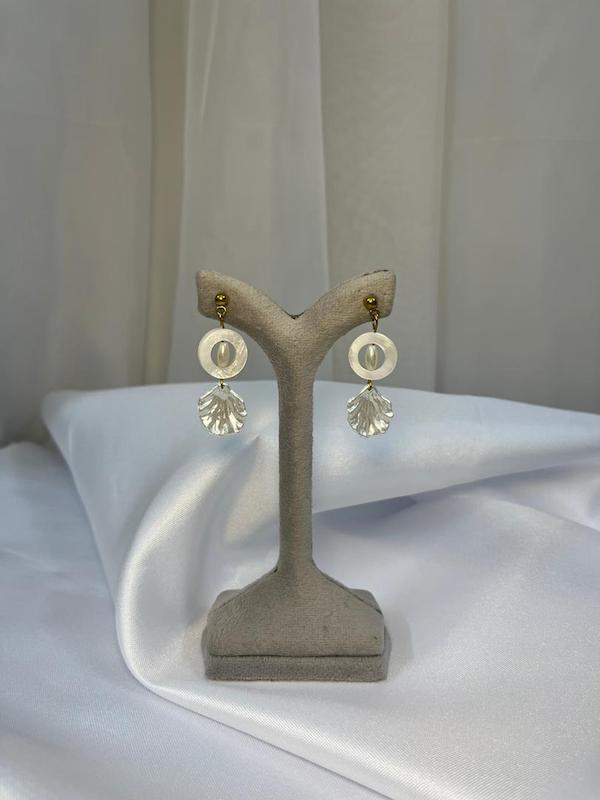 گوشواره صدفی هلیا