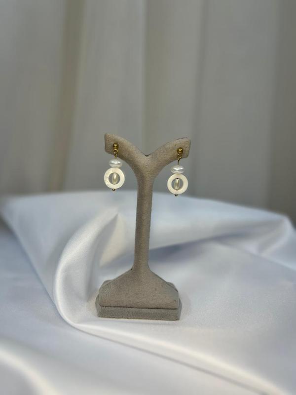 گوشواره صدف مهتاب