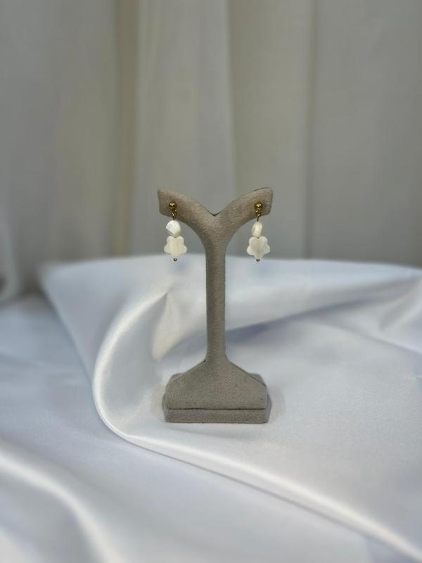 گوشواره صدف گل