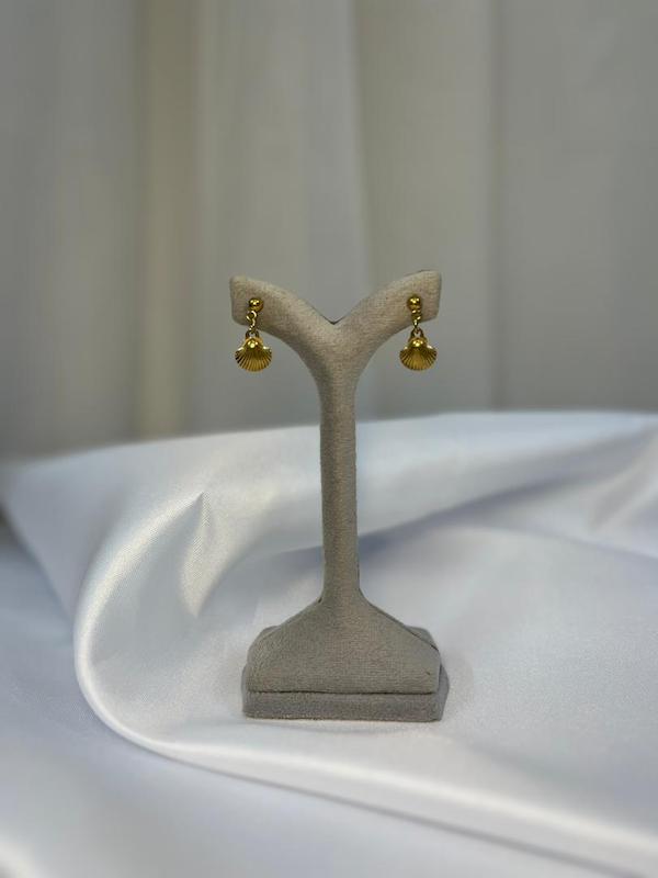 گوشواره صدف استیل