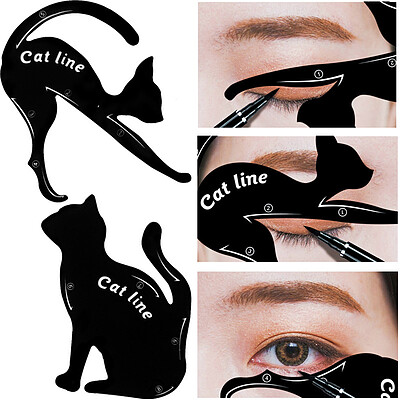 شابلون خط چشم CAT LINE