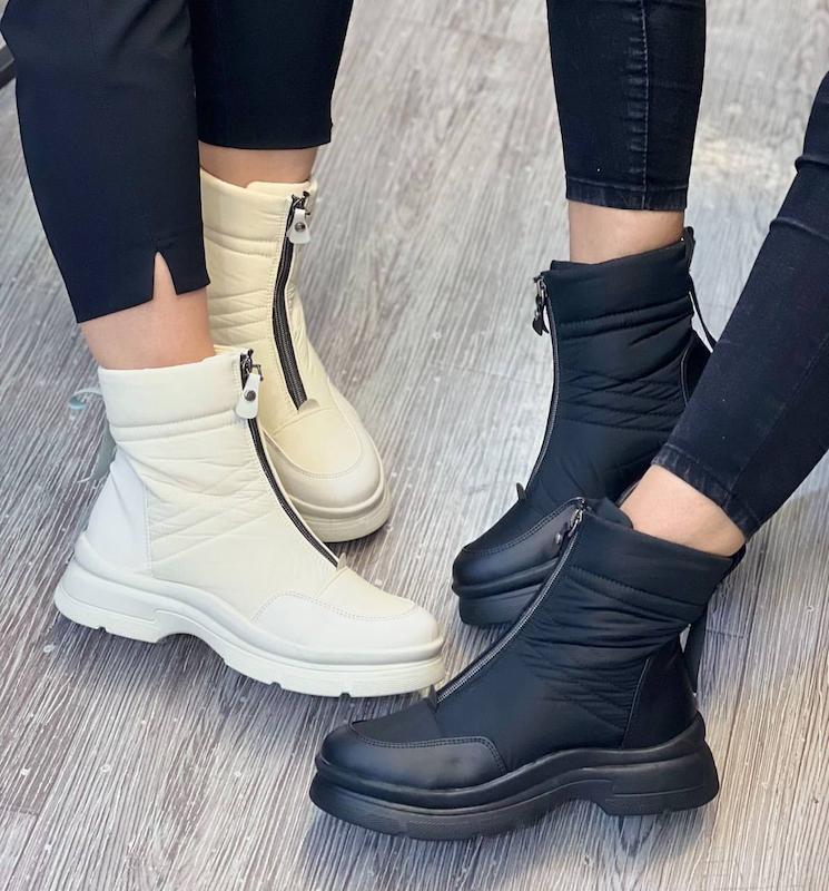 بوت کاپشنی جلوزیپ