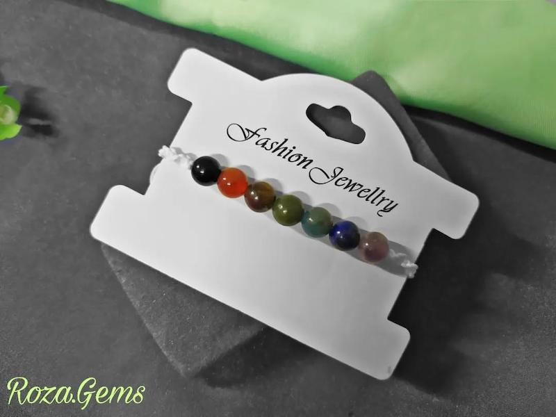 دستبند بافت هفت چاکرا