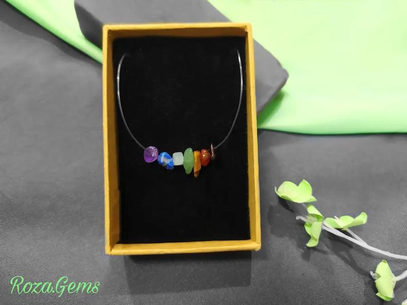 گردنبند نخ نامرئی هفت چاکرا