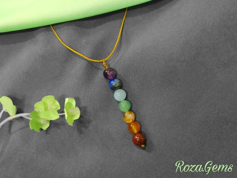 گردنبند نخی هفت چاکرا