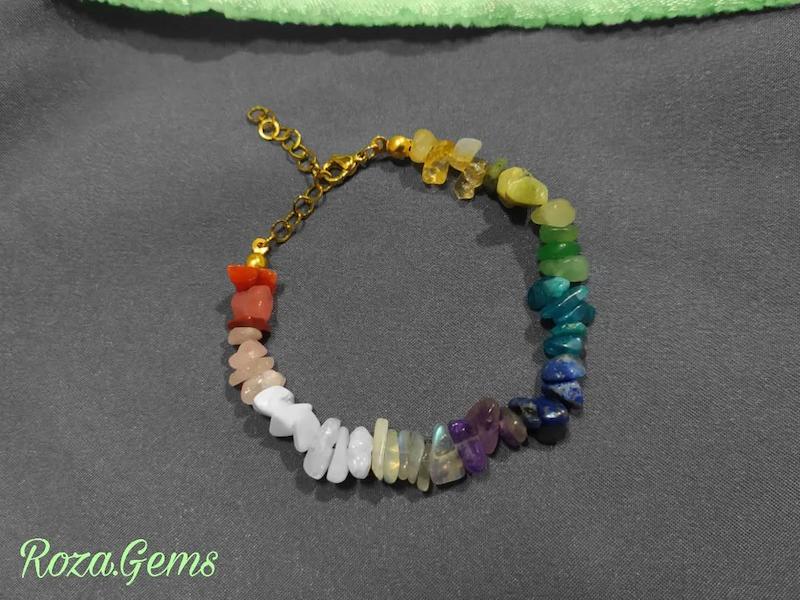 دستبند نامنظم همه سنگها