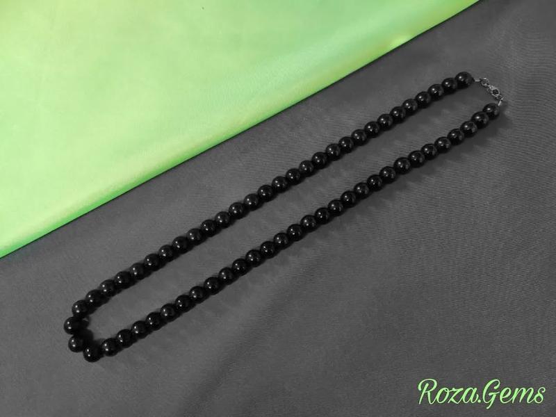 گردنبند تمام سنگ تورمالین