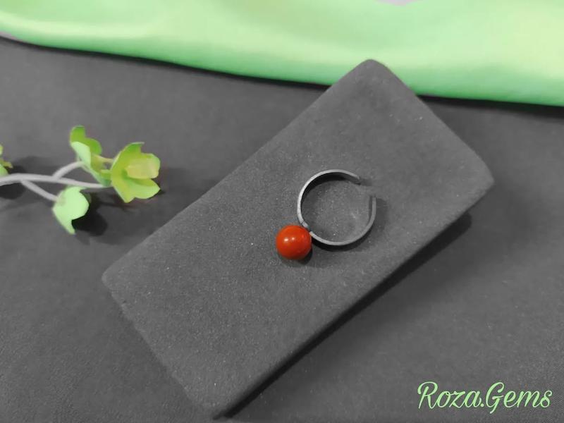 انگشتر جاسپر سرخ