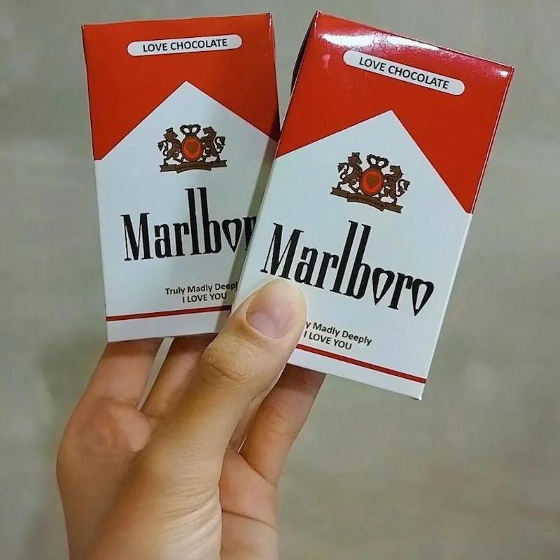 شکلات سیگاری مارلبرو ولنتاین