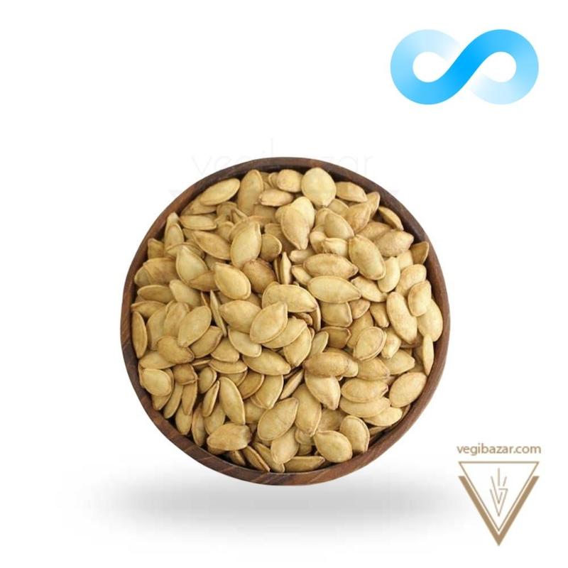 تخمهٔ کدو گوشتی (خام و بوداده) - ۲۵۰ گرم