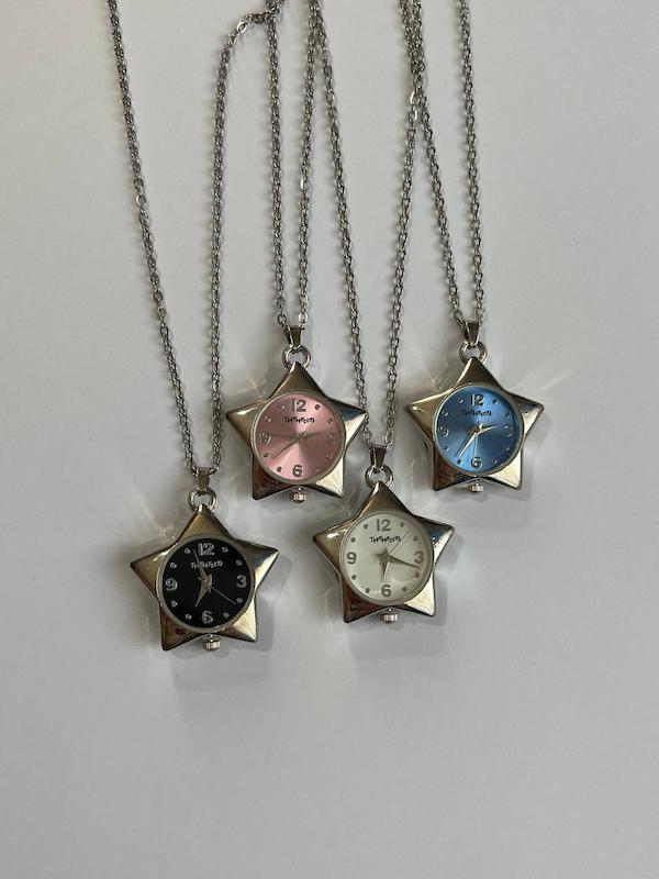 گردنبند ساعت ستاره