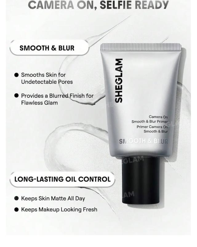 پرایمر صاف و محوکننده پوست شیگلم مدل Smooth & Blur حجم 30 میلی‌لیتر