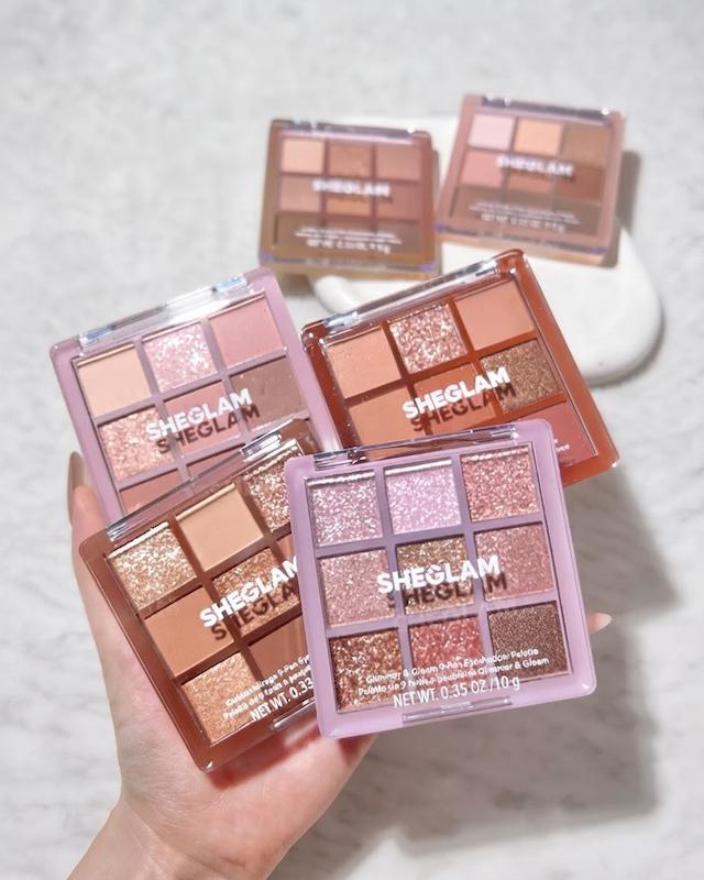 پالت سایه چشم ۹ رنگ شیگلم SHEGLAM Eyeshadow Palette