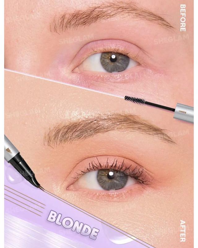 هاشور و لمینت دوسر ابرو شیگلم، مدل Real Flow Laminating Brow Pen مناسب انواع ابرو حجم 4 میلی‌لیتر