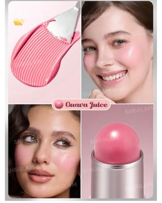 رژگونه استیکی صورت شیگلم مدل Buttery Bliss مناسب انواع لب حجم 6 گرم