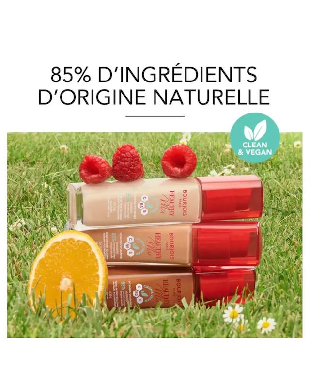 کرم پودر صورت بورژوآ, مدل Healthy Mix رنگ Beige Clair شماره 53W حجم 30 میلی‌لیتر