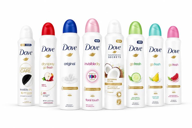 اسپری ضد تعریق زنانه داو حجم 250 ml