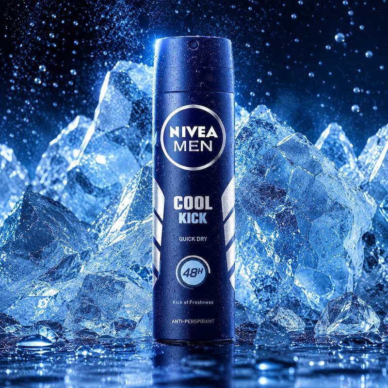اسپری ضد تعریق مردانه نیوآ, مدل Cool Kick 48H حجم 150 ml